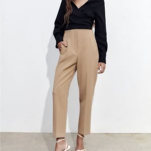 Zara high waisted trouser